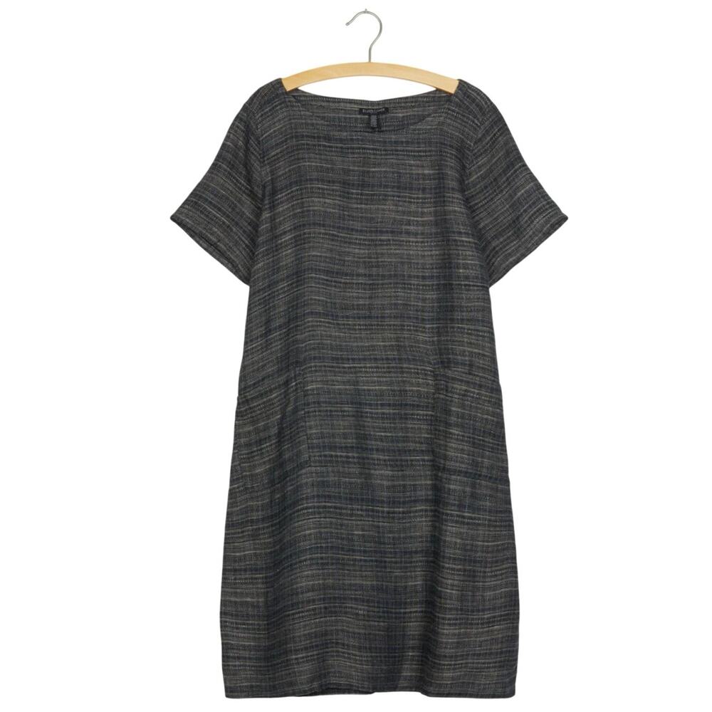 Eileen Fischer Coastline Organic Linen Dress, PS‎